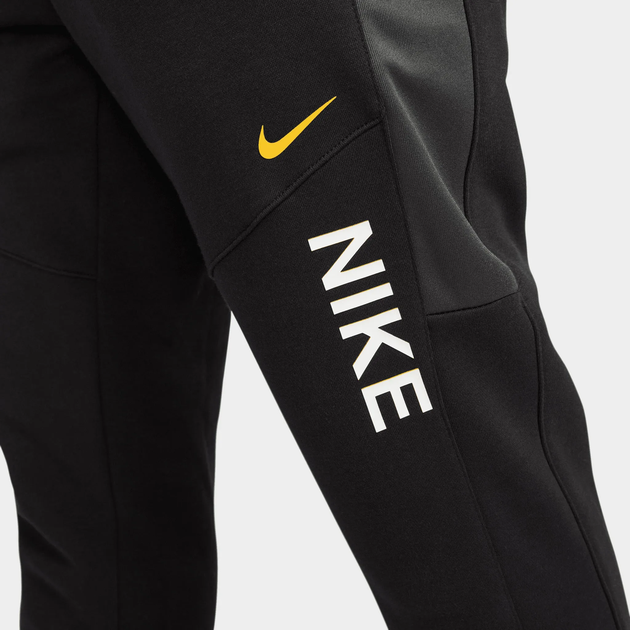 Nike Sportswear Hybrid Fleece Joggers Black Dark Smoke Grey
