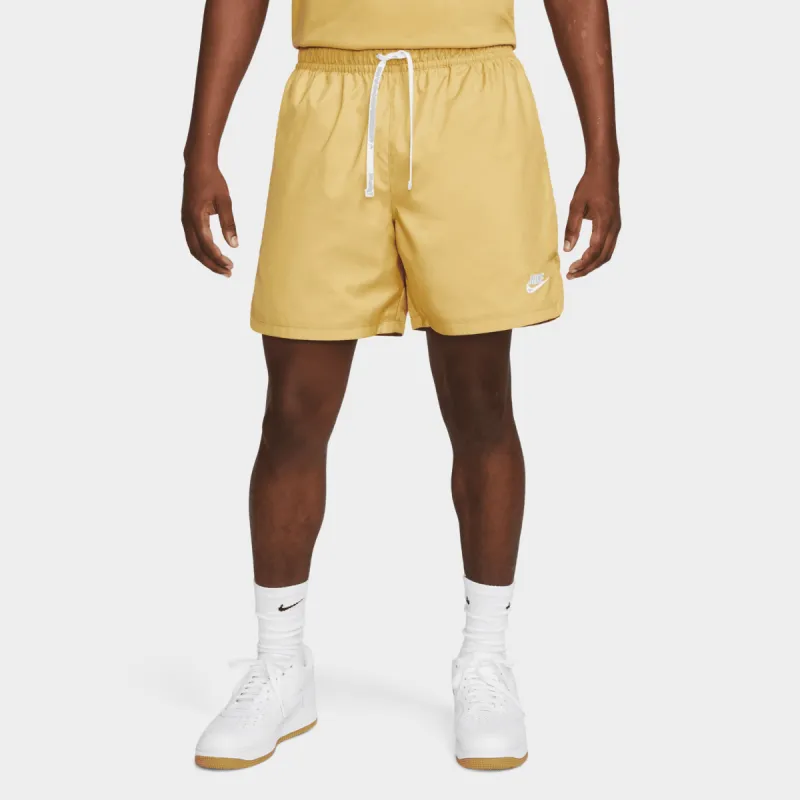 Nike Sport Essentials Woven Lined Flow Shorts Wheat Gold / White sold by JD Sports