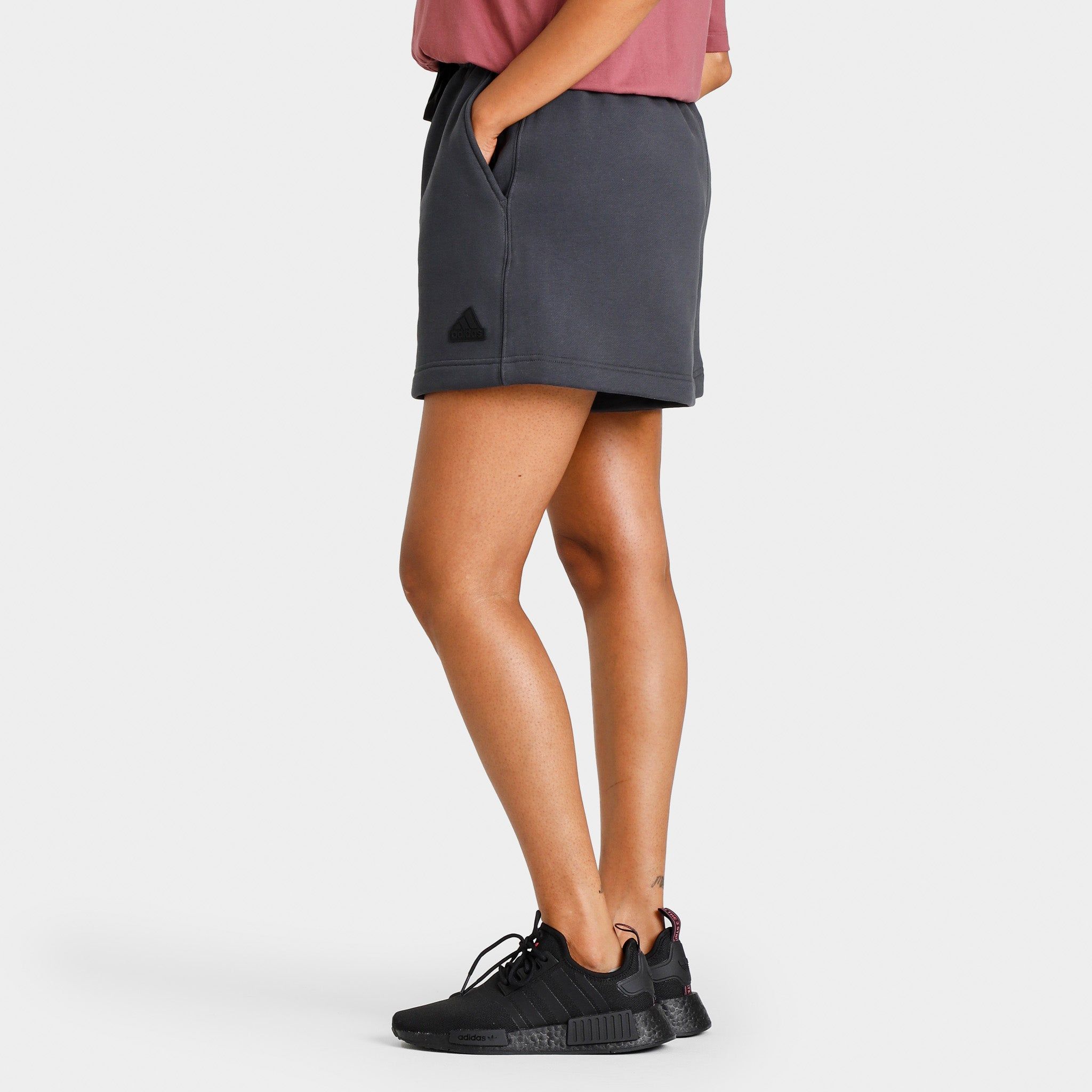 adidas Women's Sweat Shorts / Carbon sold by JD Sports product image thumbnail 3