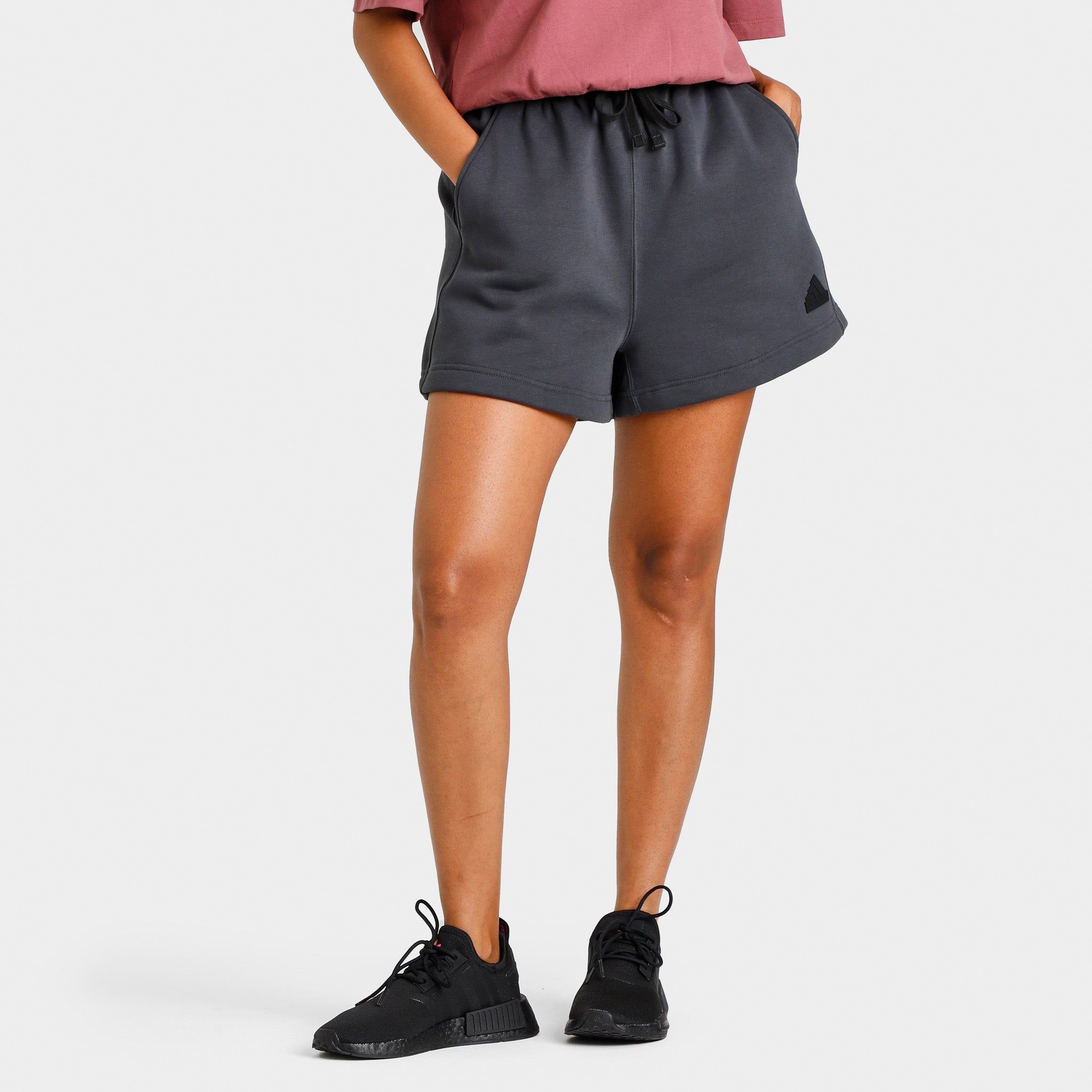 adidas Women's Sweat Shorts / Carbon sold by JD Sports