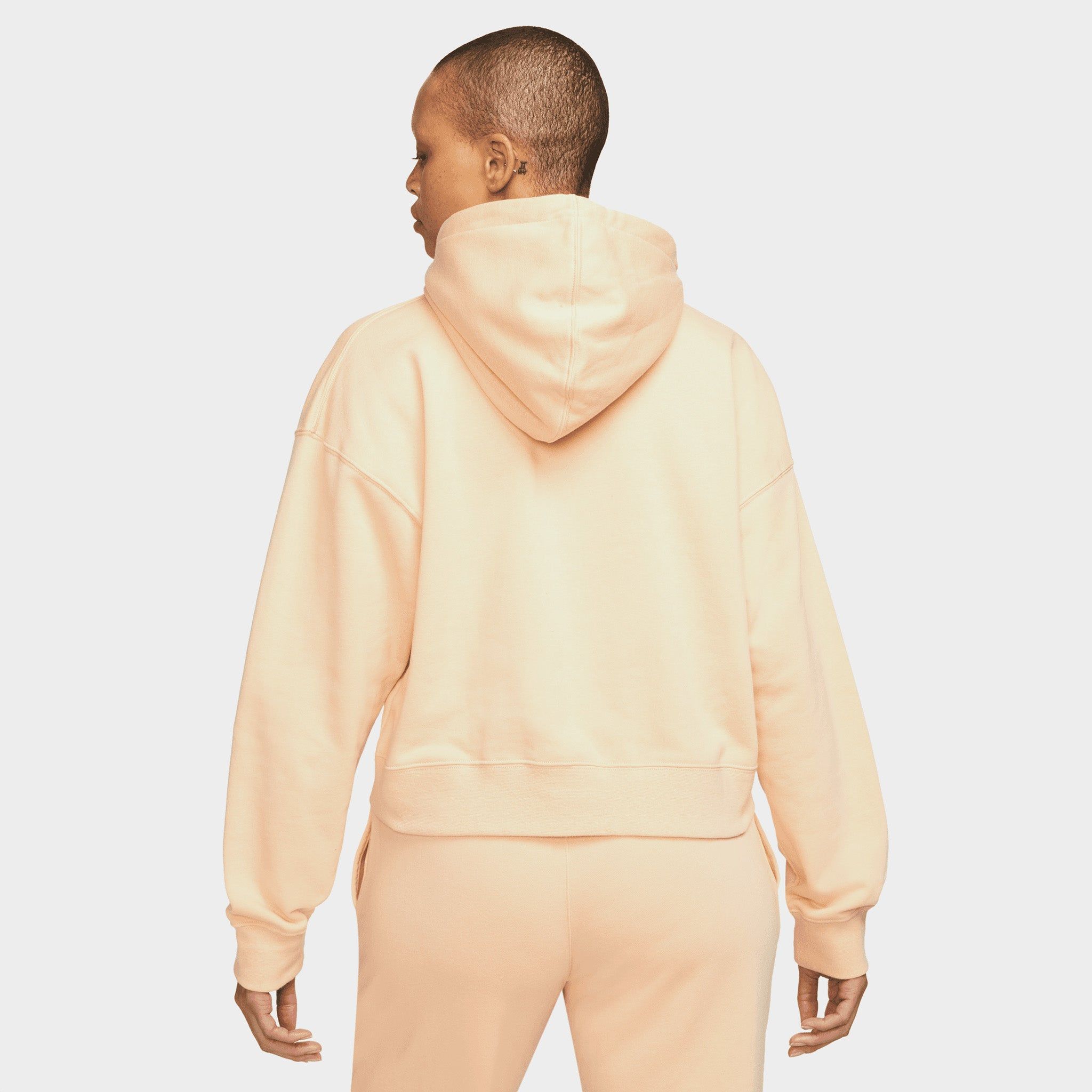 Jordan Women's Essentials Fleece Pullover Hoodie / White Onyx sold by JD Sports product image thumbnail 2