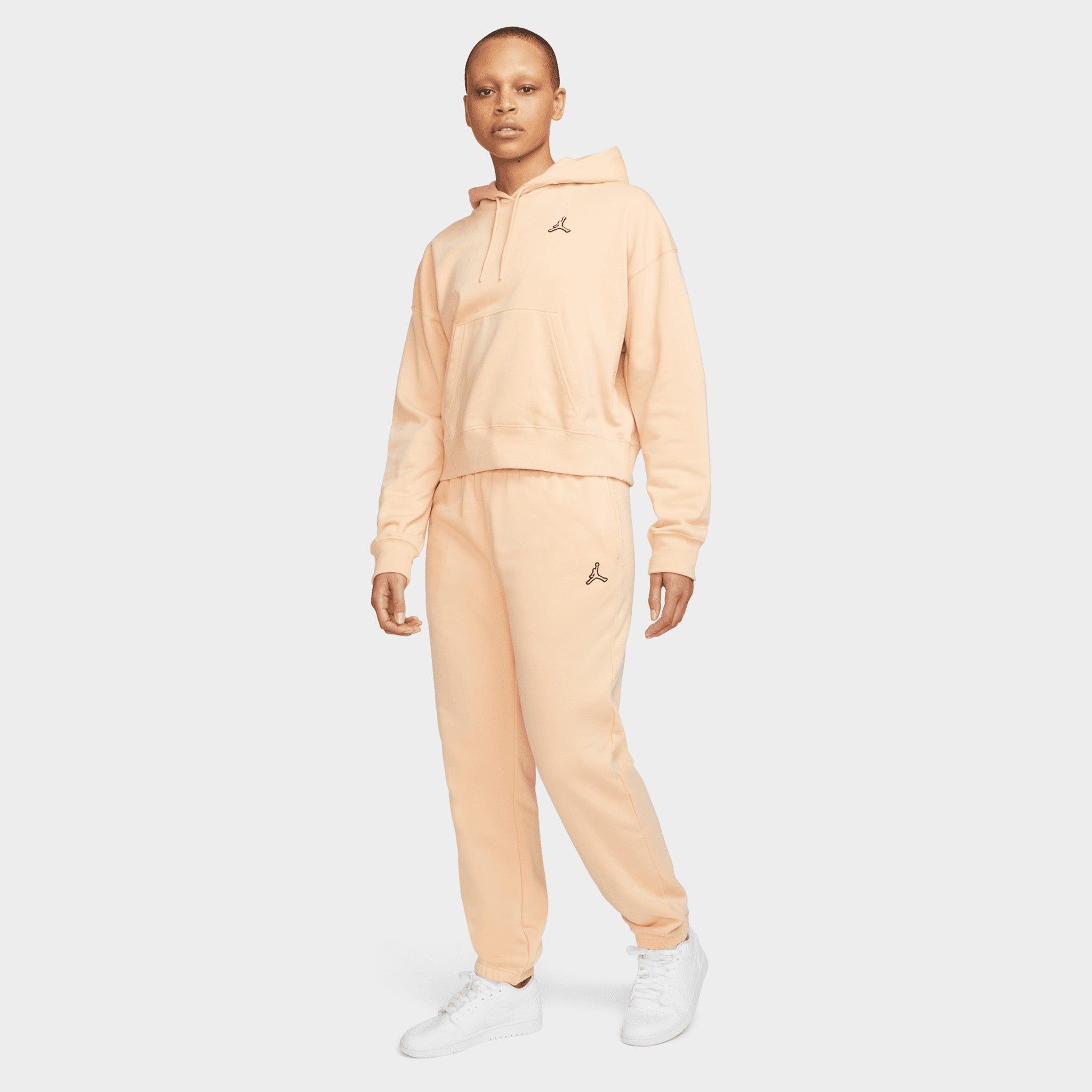Jordan Women's Essentials Fleece Pullover Hoodie / White Onyx sold by JD Sports product image thumbnail 5