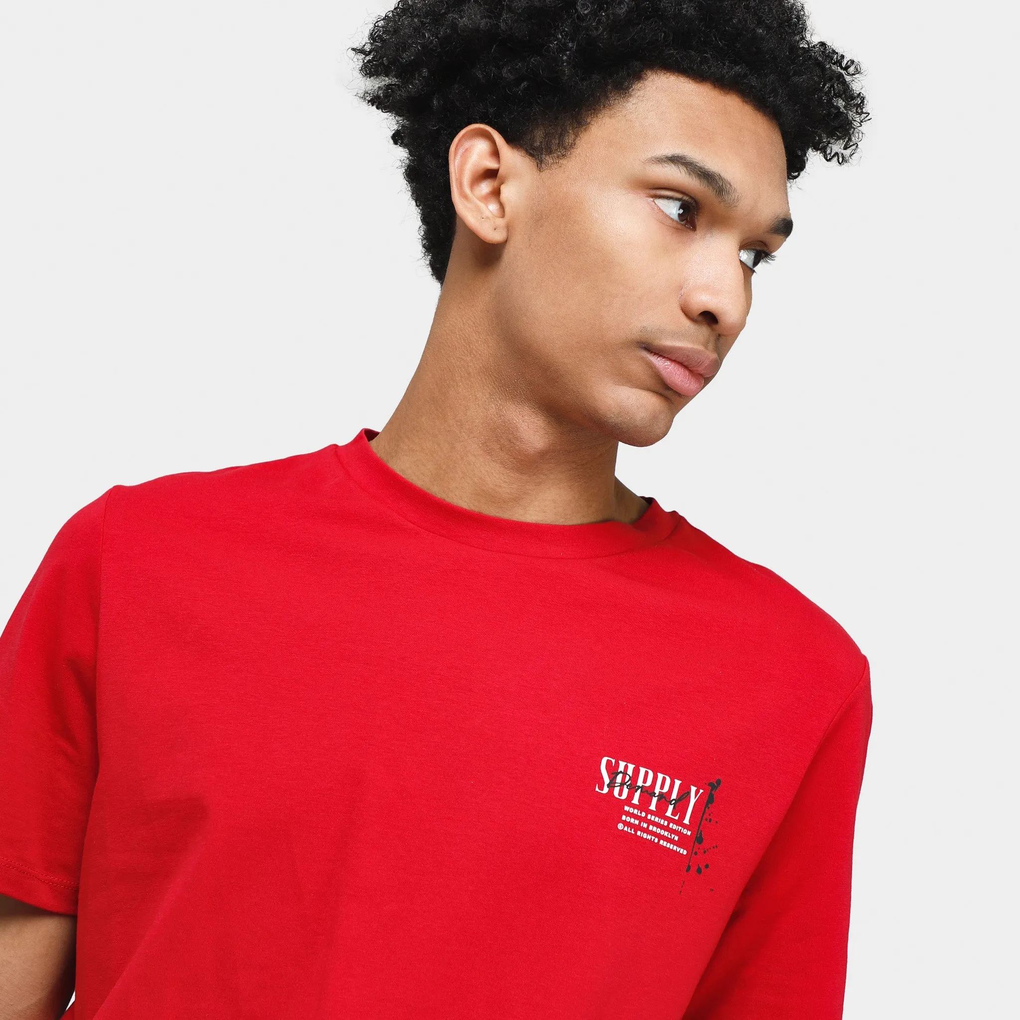 Supply & Demand Jetter T-shirt / Jester Red sold by JD Sports product image thumbnail 3