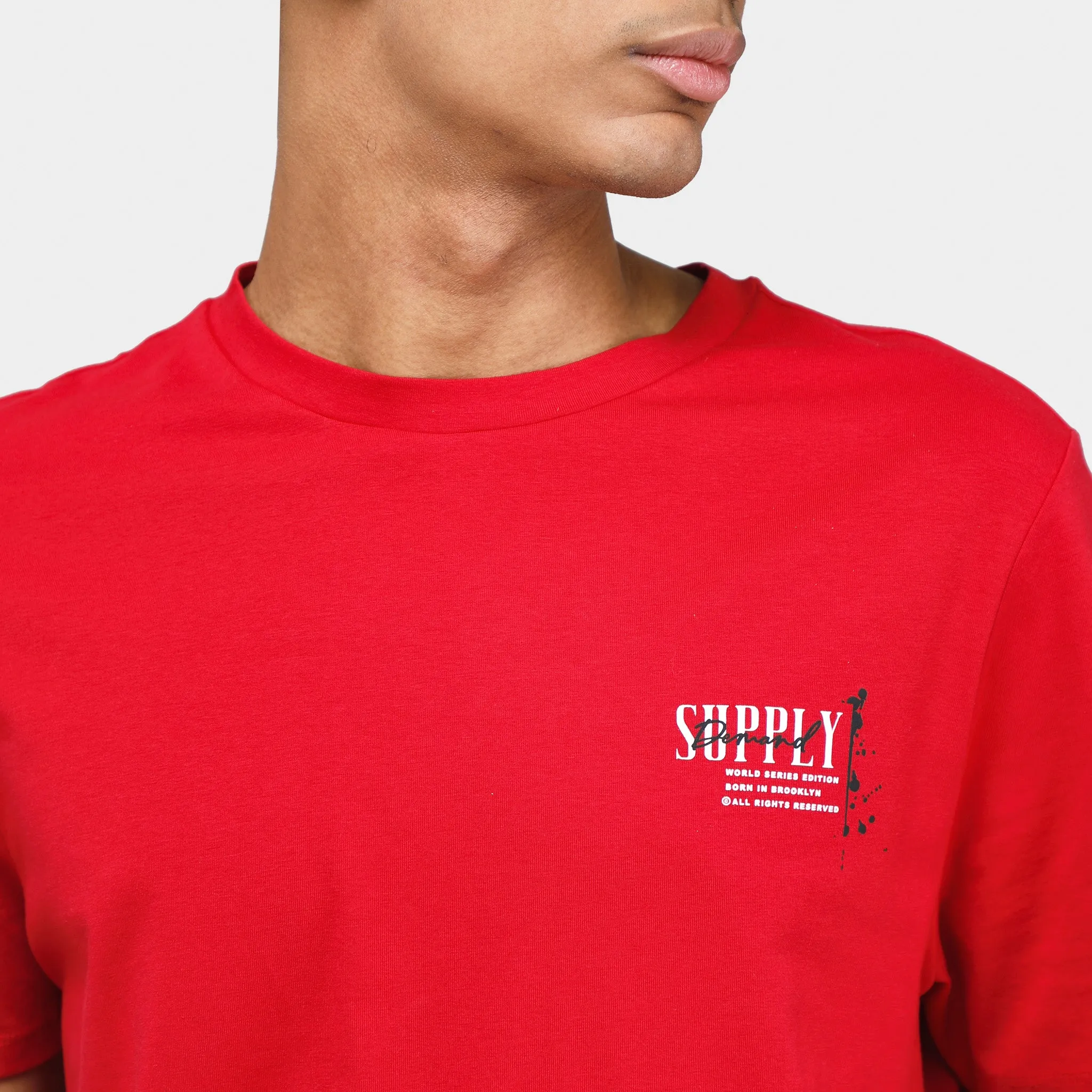 Supply & Demand Jetter T-shirt / Jester Red sold by JD Sports product image thumbnail 4