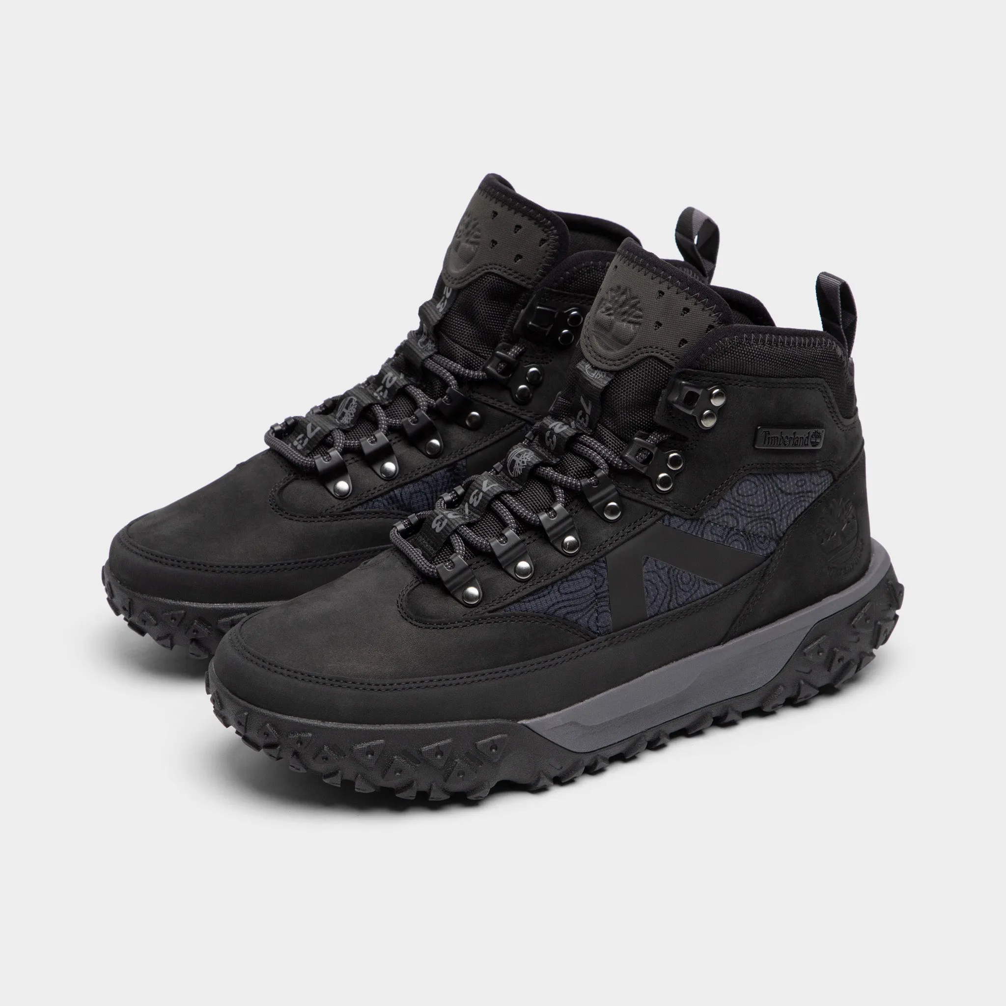 Timberland GreenStride Motion 6 Waterproof Boot / Black Nubuck sold by JD Sports product image thumbnail 2