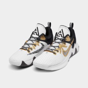 Nike Giannis Immortality White / Metallic Gold - Black sold by JD Sports