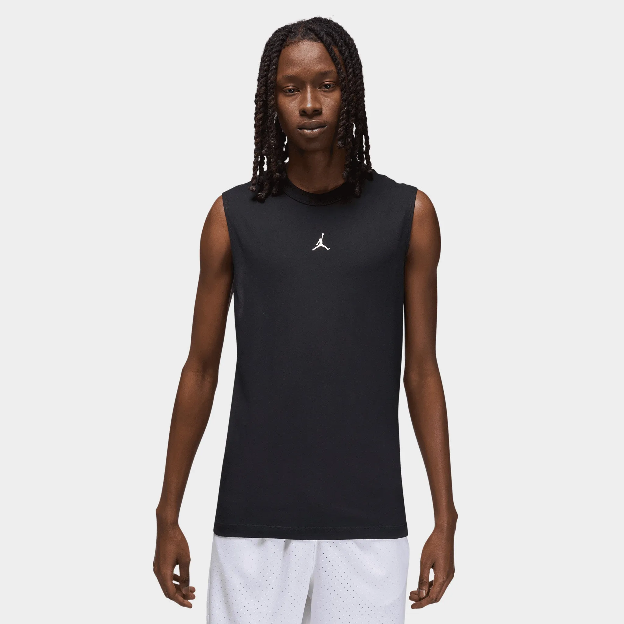 Jordan Sport Dri-FIT Sleeveless T-shirt Black / White sold by JD Sports