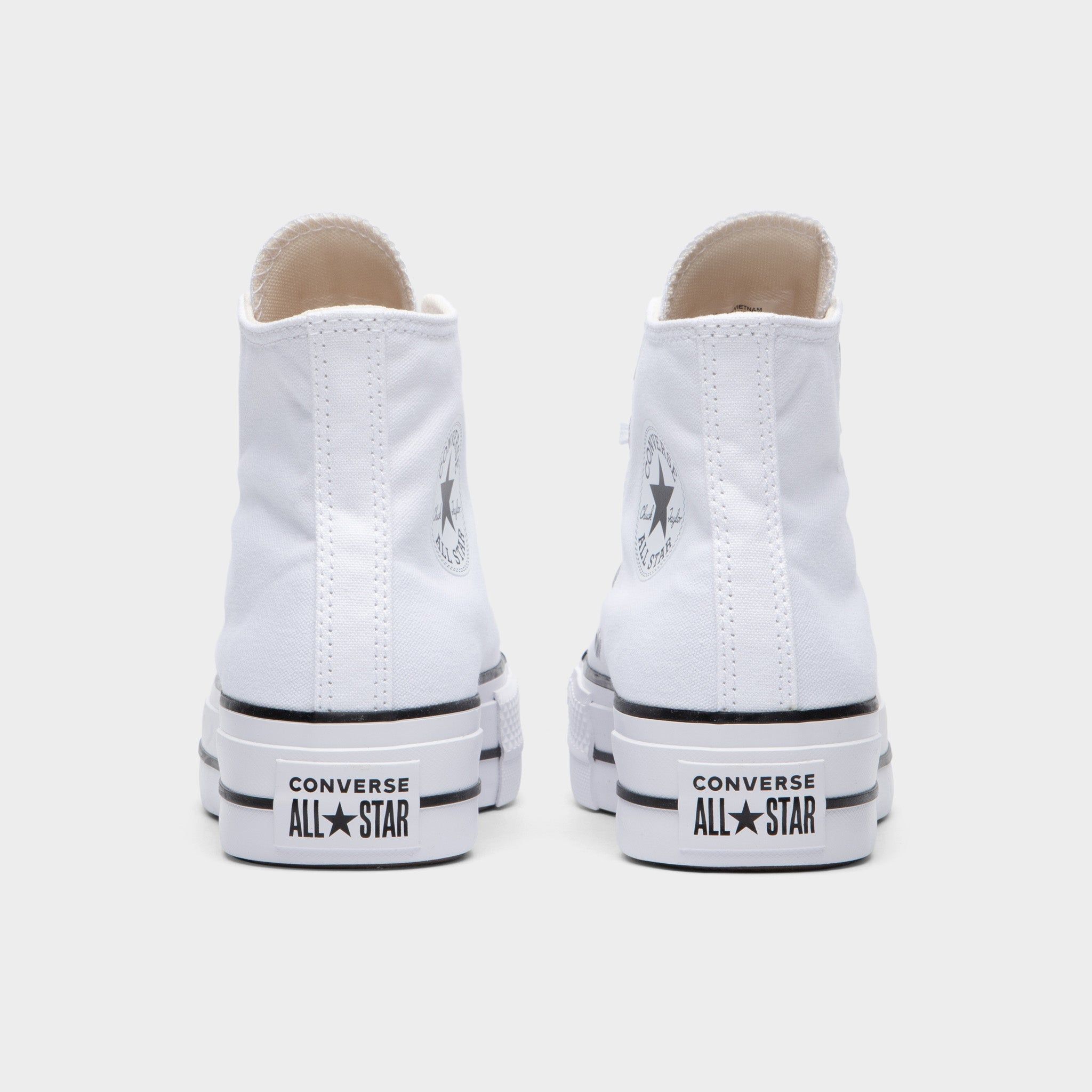 Converse Women's Chuck Taylor All Star Platform Canvas White / Black - White sold by JD Sports product image thumbnail 4
