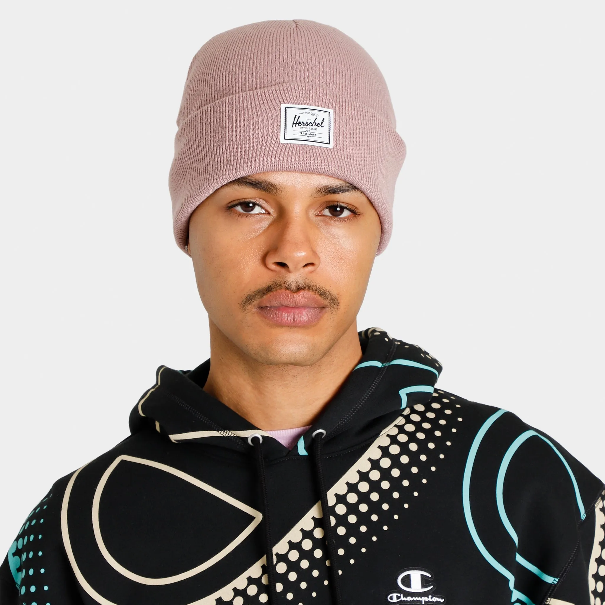 Herschel Elmer Beanie / Ash Rose sold by JD Sports