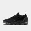 Nike Women's Air Vapormax 2021 Flyknit Black / Black - Metallic Silver sold by JD Sports