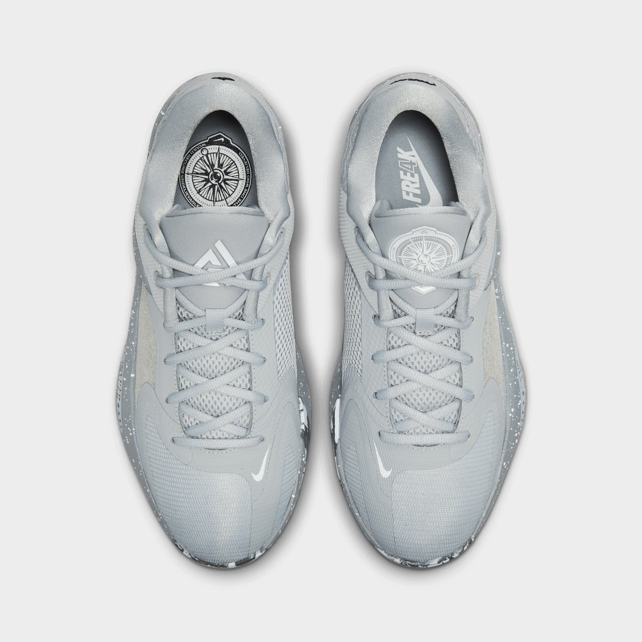 Nike Zoom Freak 4 Wolf Grey / White - Cool Grey sold by JD Sports product image thumbnail 6