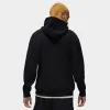 Jordan Flight Fleece Pullover Hoodie Black / Sail sold by JD Sports