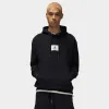 Jordan Flight Fleece Pullover Hoodie Black / Sail sold by JD Sports