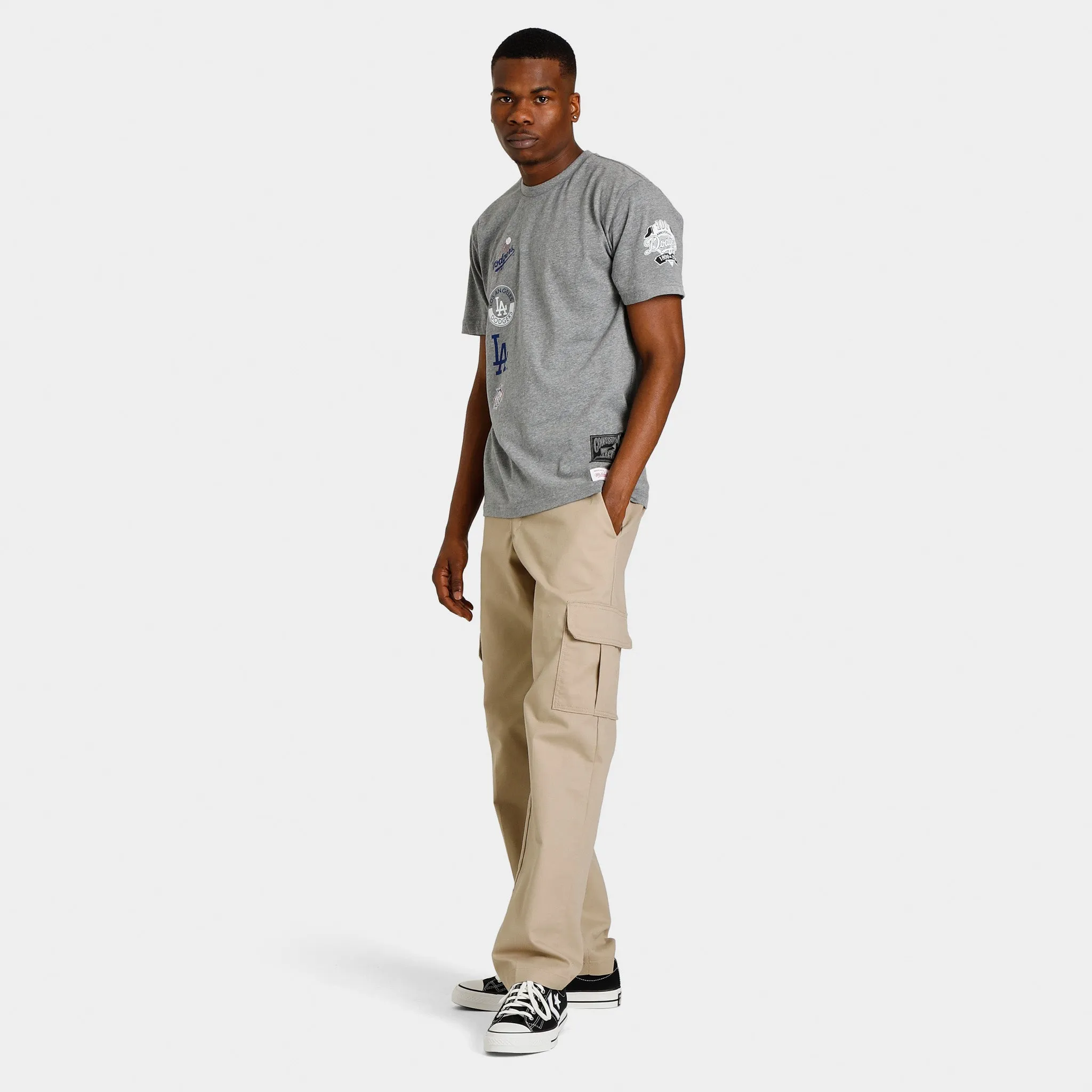 Mitchell & Ness Dodgers City Collection T-shirt / Grey sold by JD Sports product image thumbnail 5