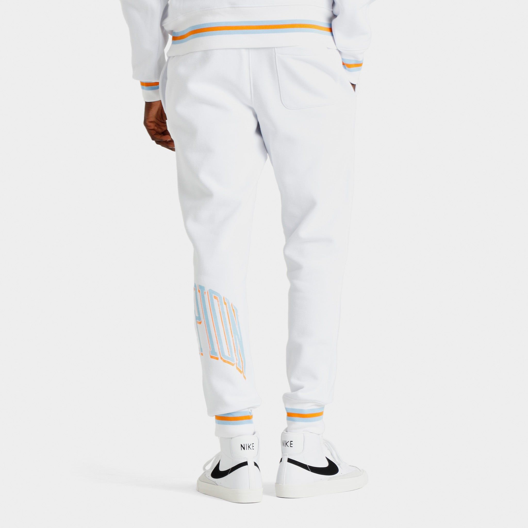 Champion Premium Reverse Weave Joggers / White sold by JD Sports product image thumbnail 2