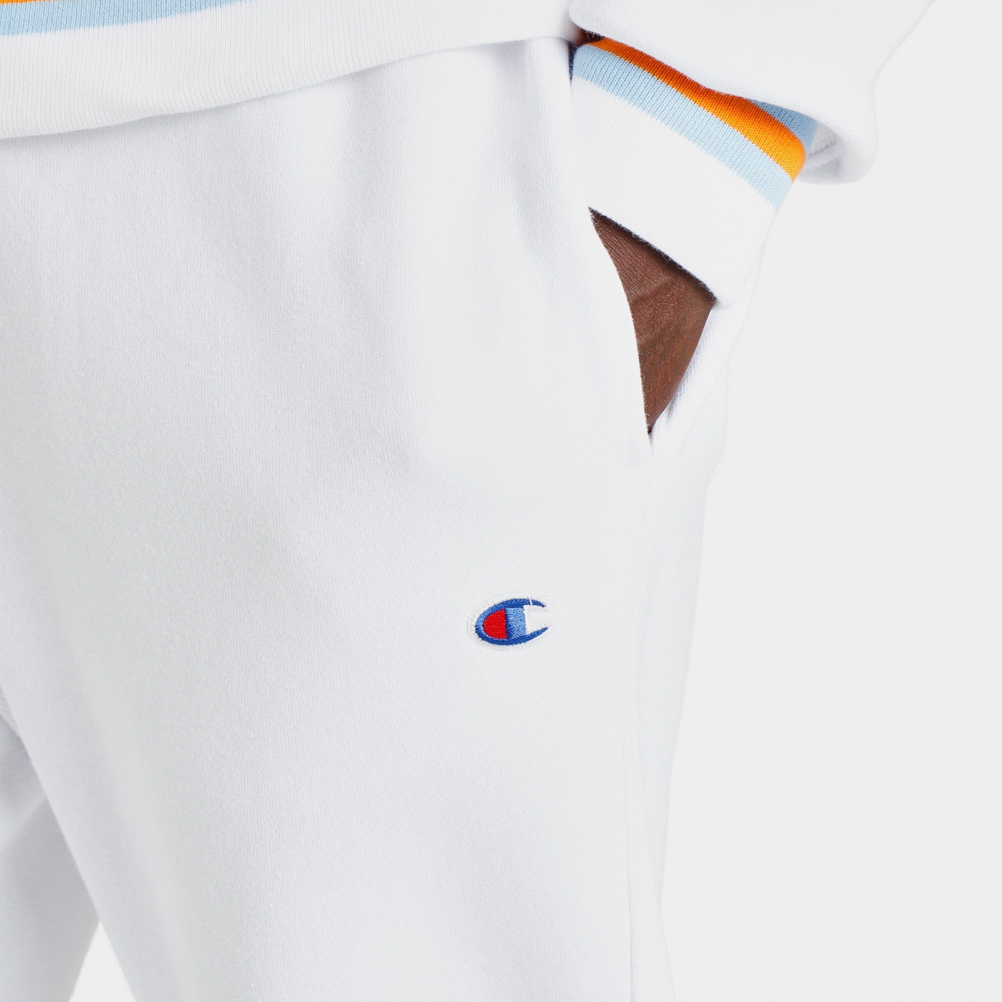 Champion Premium Reverse Weave Joggers / White sold by JD Sports product image thumbnail 5