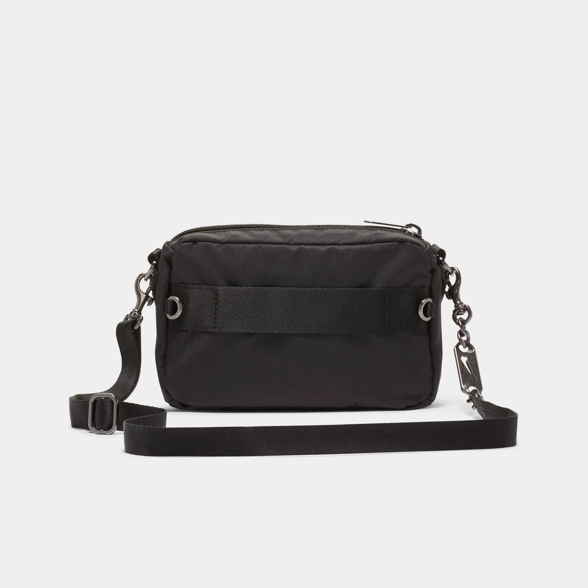 Nike Sportswear Women's Futura Luxe Crossbody Bag Black / Black - White sold by JD Sports product image thumbnail 2