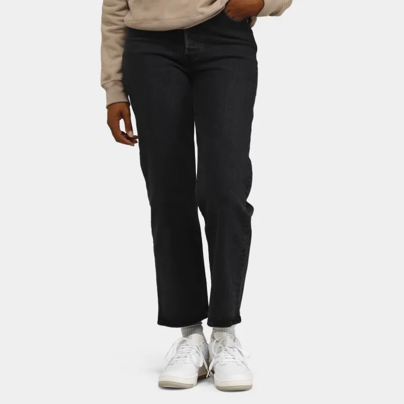 Levi's Women's Ribcage Straight Ankle Jeans / Feelin Cagey sold by JD Sports