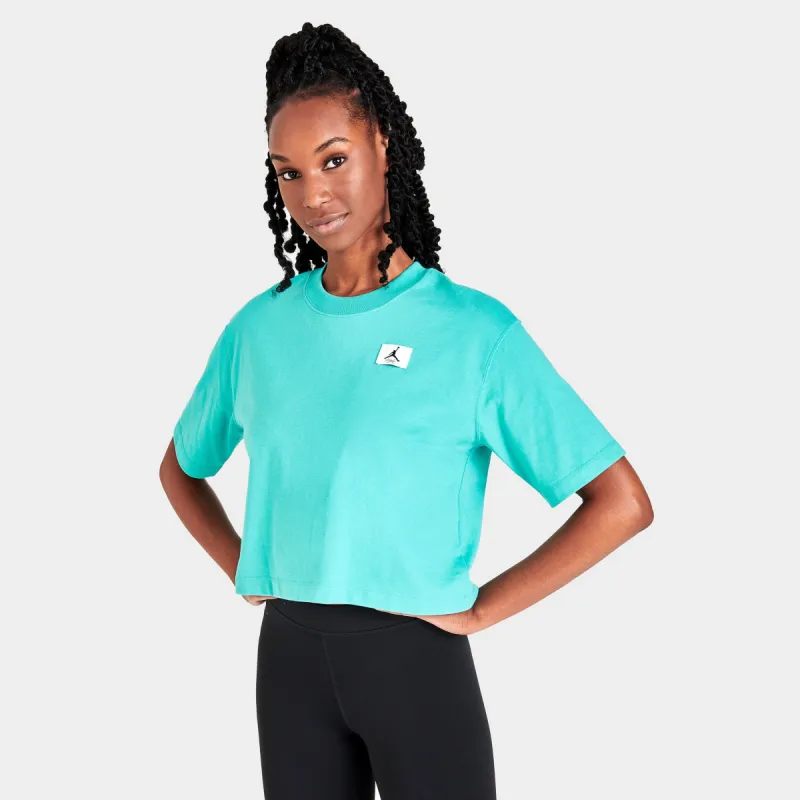 Jordan Women's Essentials Boxy T-shirt / Washed Teal sold by JD Sports