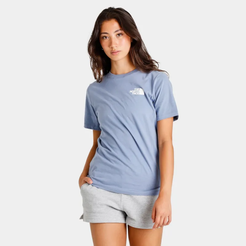 The North Face Women’s Box NSE T-shirt Folk Blue / Folk Blue sold by JD Sports