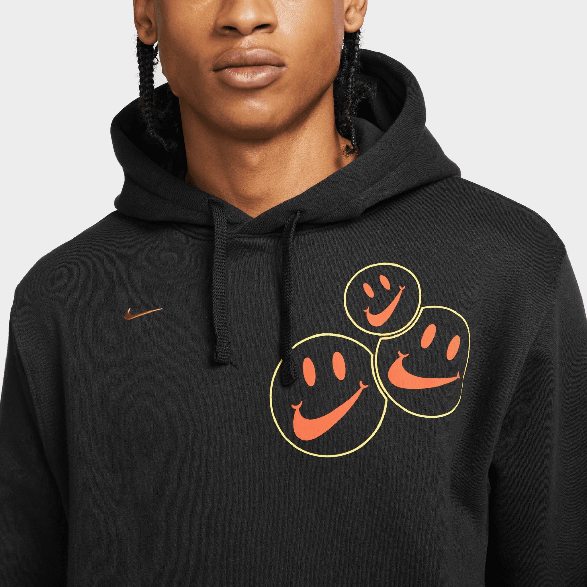 Nike Sportswear Club Fleece Smile Pullover Hoodie / Black sold by JD Sports product image thumbnail 3