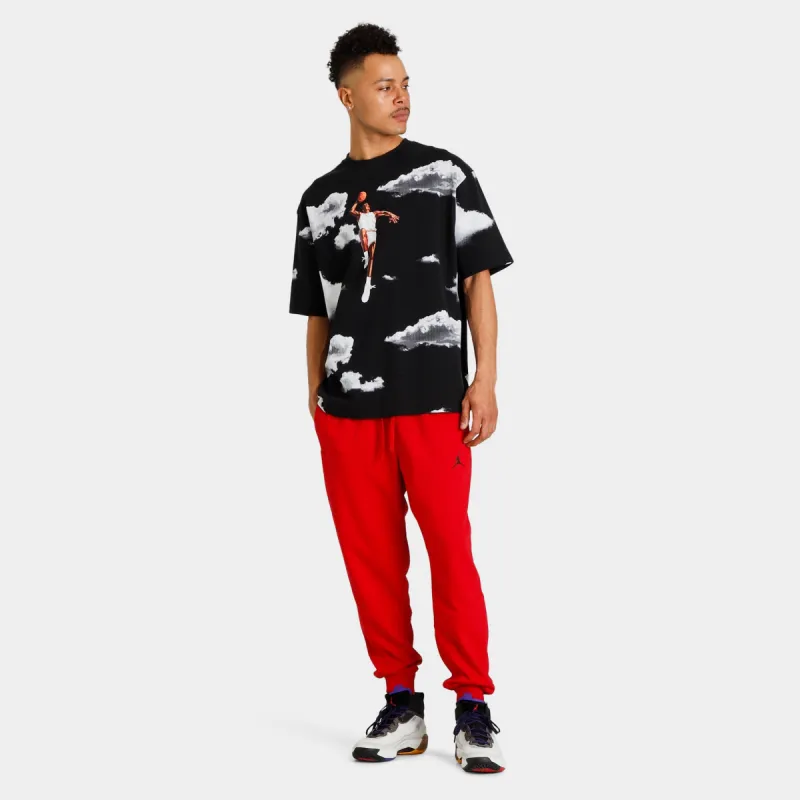 Jordan Dri-FIT Sport Crossover Fleece Pants Gym Red / Black sold by JD Sports