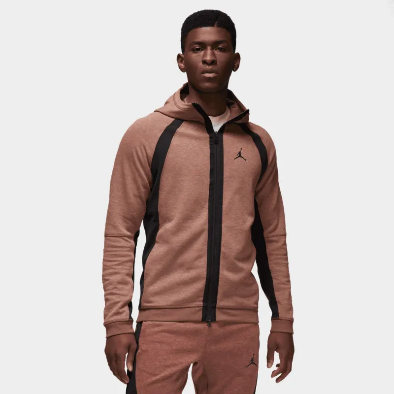 Jordan Dri-FIT Sport Full-Zip Hoodie Dark Pony / Black - Black sold by JD Sports