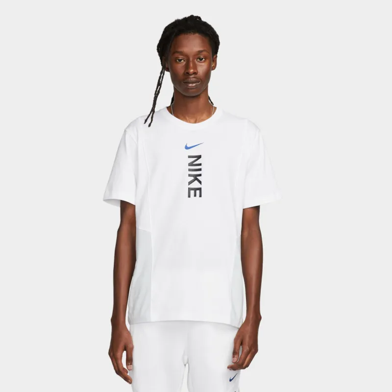Nike Sportswear Hybrid T-shirt White / Pure Platinum made by JD Sports