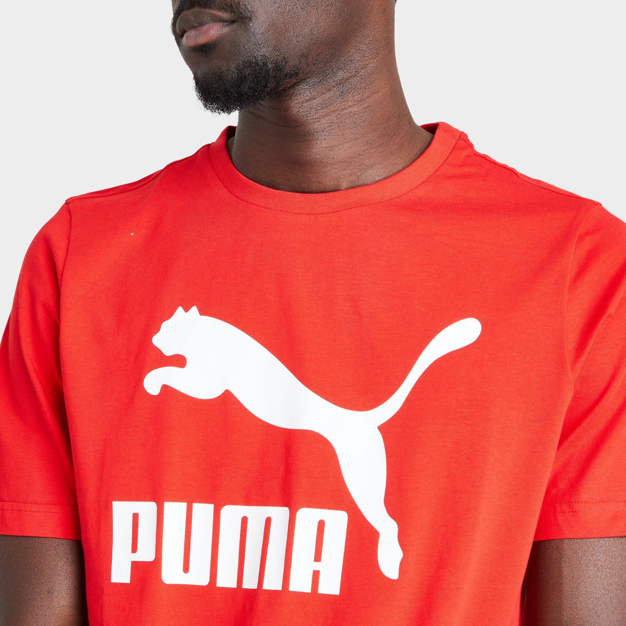 Puma Classics Logo T-shirt / High Risk Red sold by JD Sports product image thumbnail 4