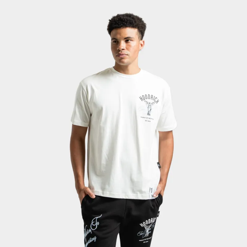 Hoodrich Vital T-Shirt Blanc De Blanc / Black - Clear Sky sold by JD Sports