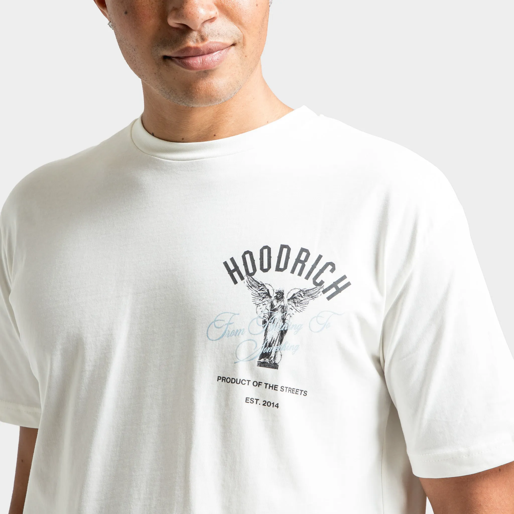Hoodrich Vital T-Shirt Blanc De Blanc / Black - Clear Sky sold by JD Sports product image thumbnail 4