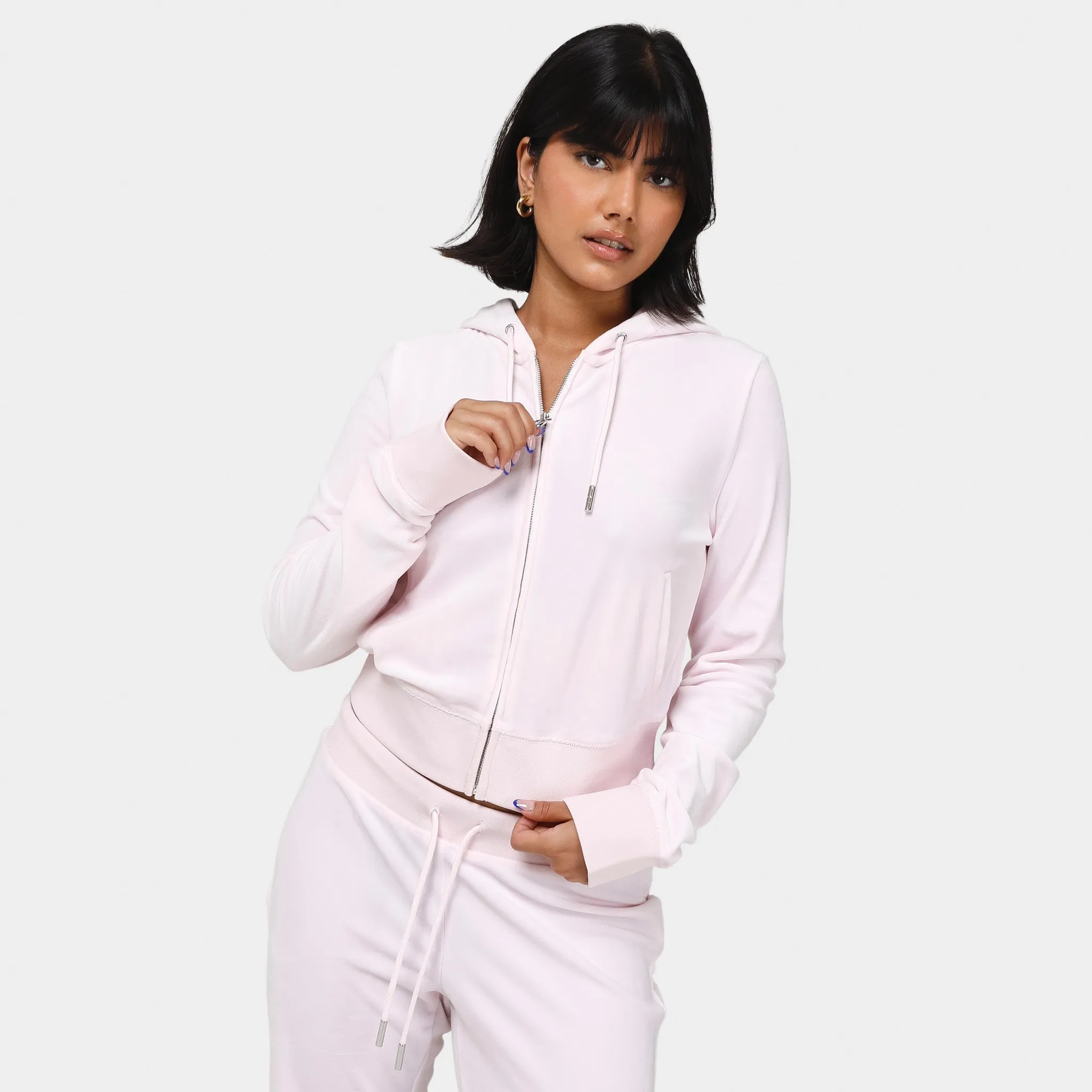 Juicy Couture Women's OG Big Bling Full Zip Hoodie / Soft Glow sold by JD Sports