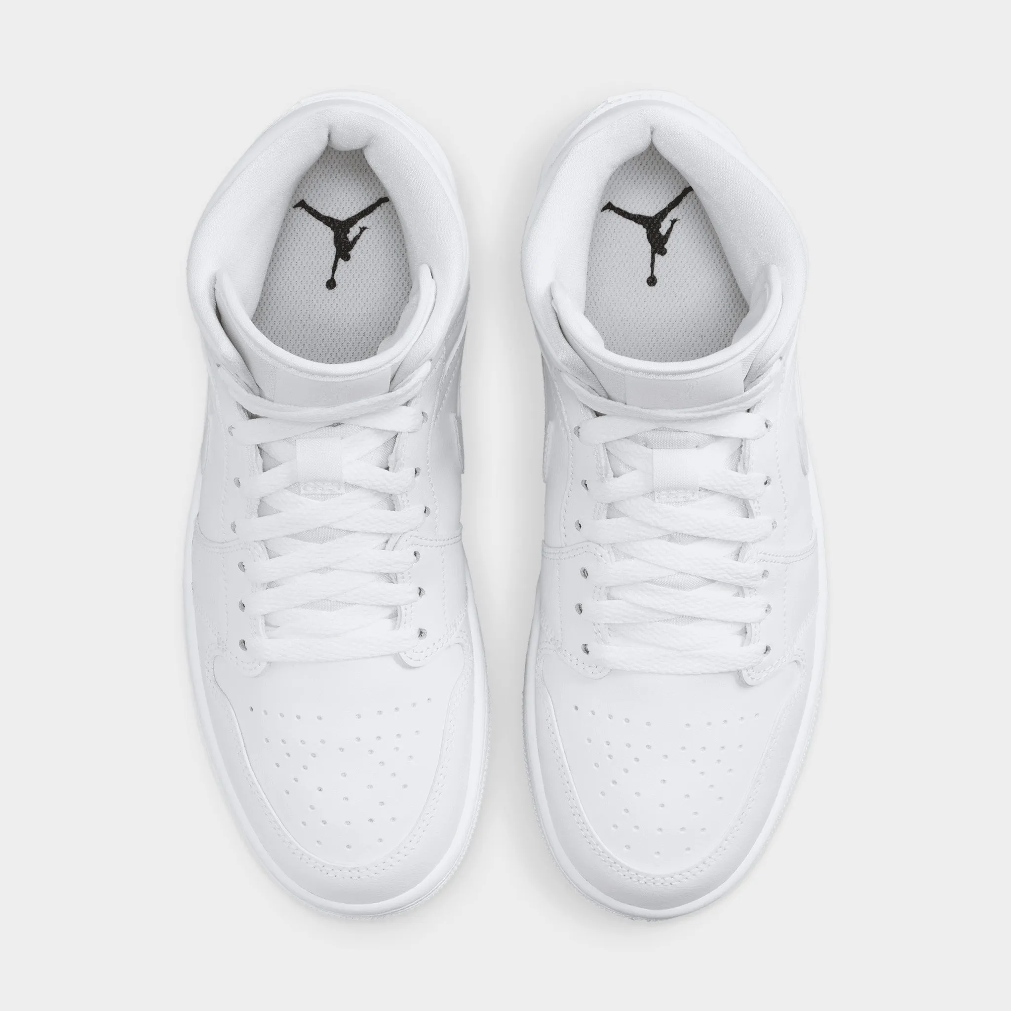 Jordan Women's 1 Mid White / White - White sold by JD Sports product image thumbnail 5