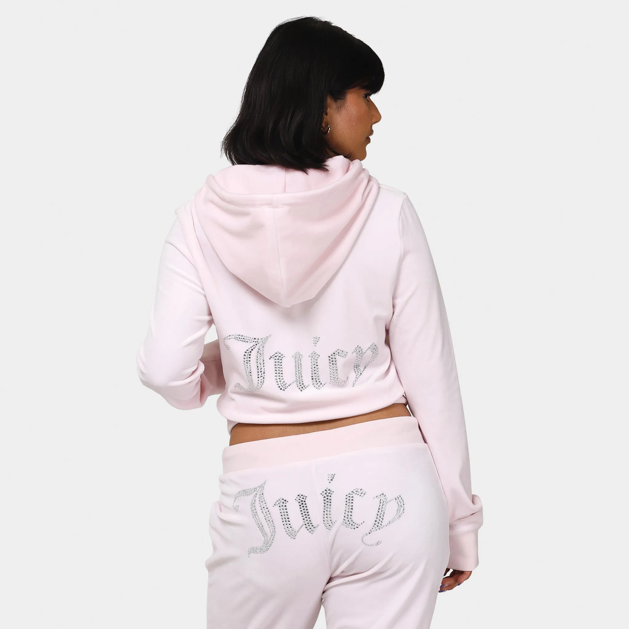 Juicy Couture Women's OG Big Bling Full Zip Hoodie / Soft Glow sold by JD Sports product image thumbnail 2