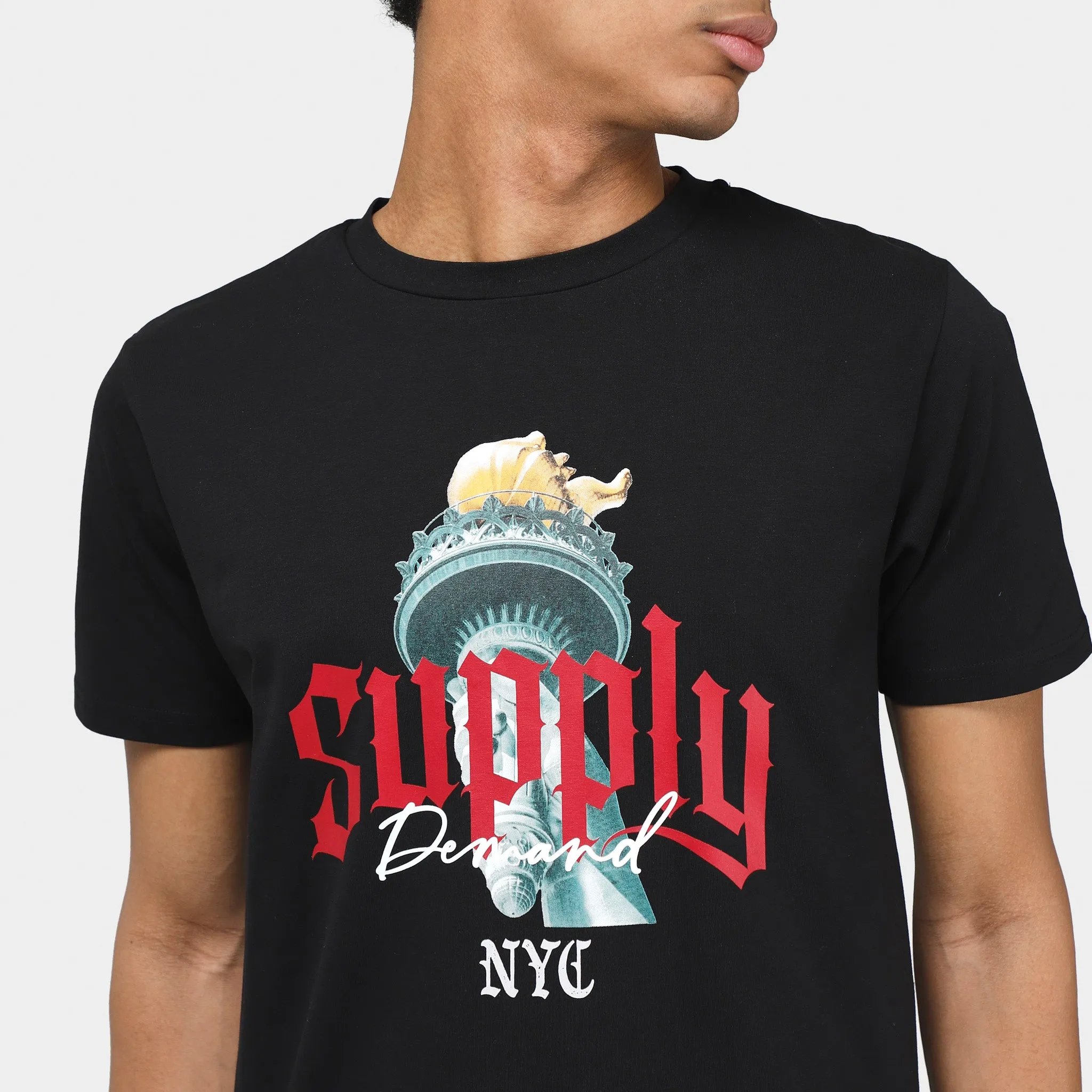 Supply & Demand Torch T-Shirt / Black sold by JD Sports product image thumbnail 4