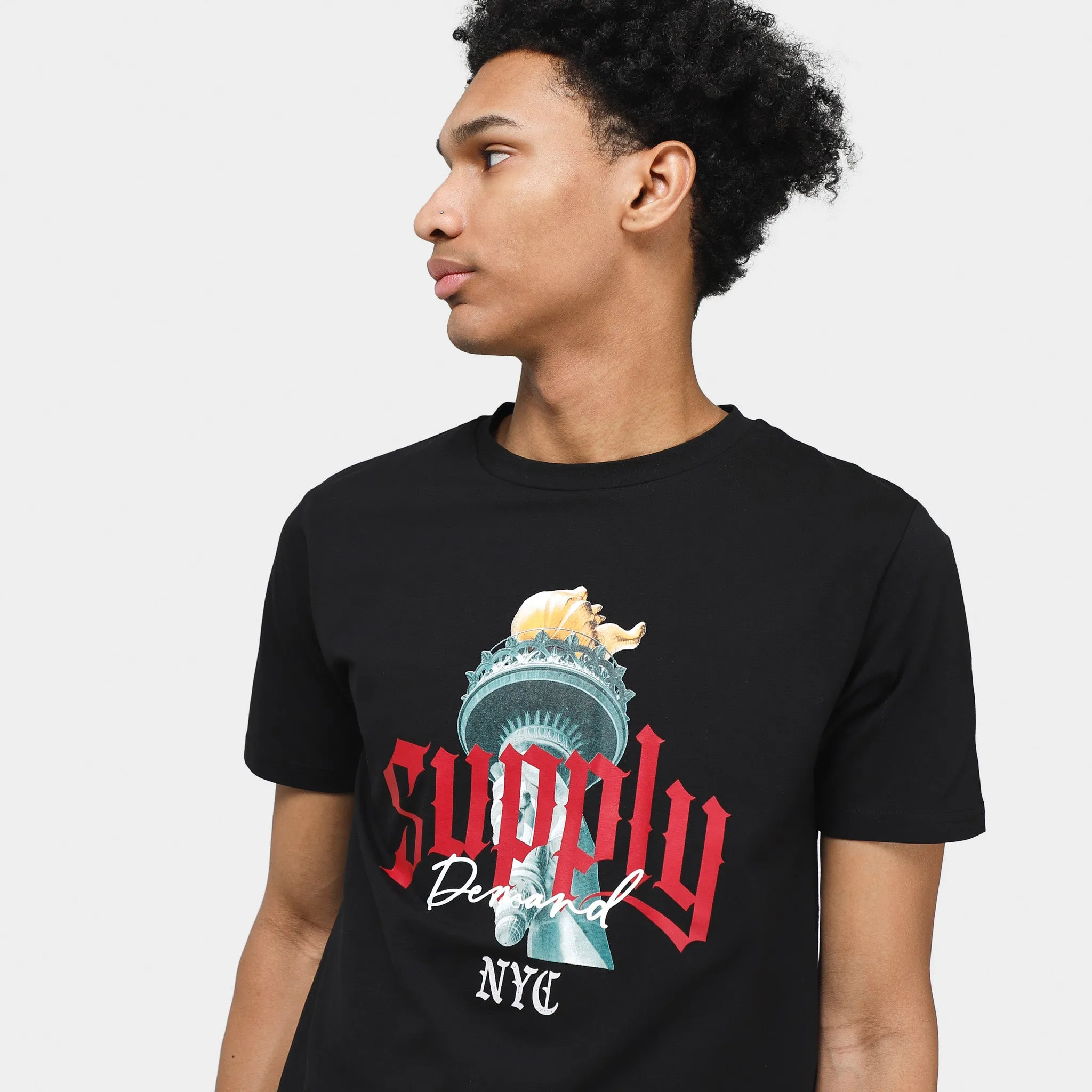 Supply & Demand Torch T-Shirt / Black sold by JD Sports product image thumbnail 3