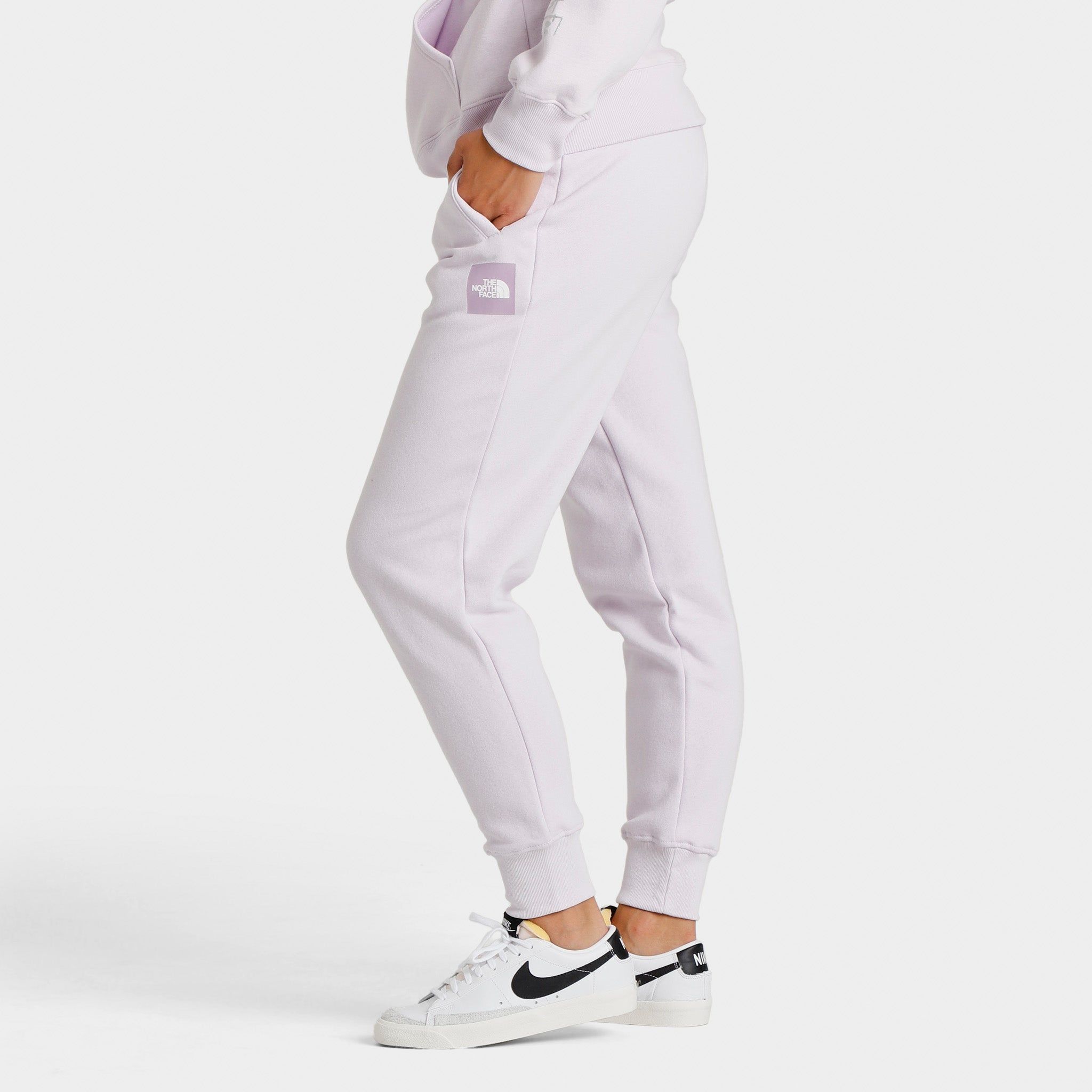 The North Face Women's Box NSE Joggers Lavender Fog / Lavender Fog sold by JD Sports product image thumbnail 2