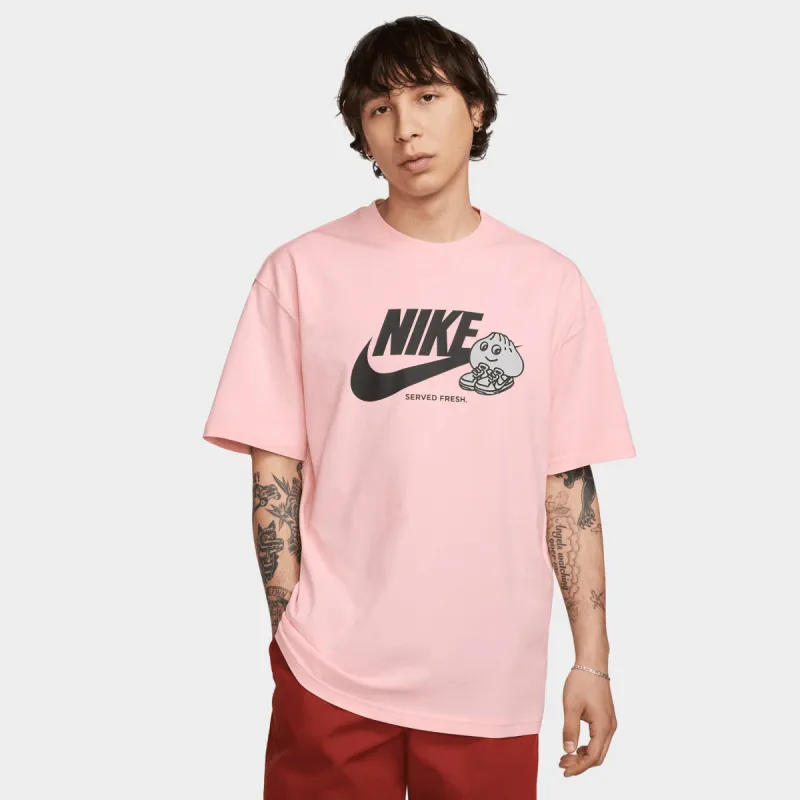 Nike Sportswear M90 Sole Food T-shirt / Pink Bloom made by JD Sports
