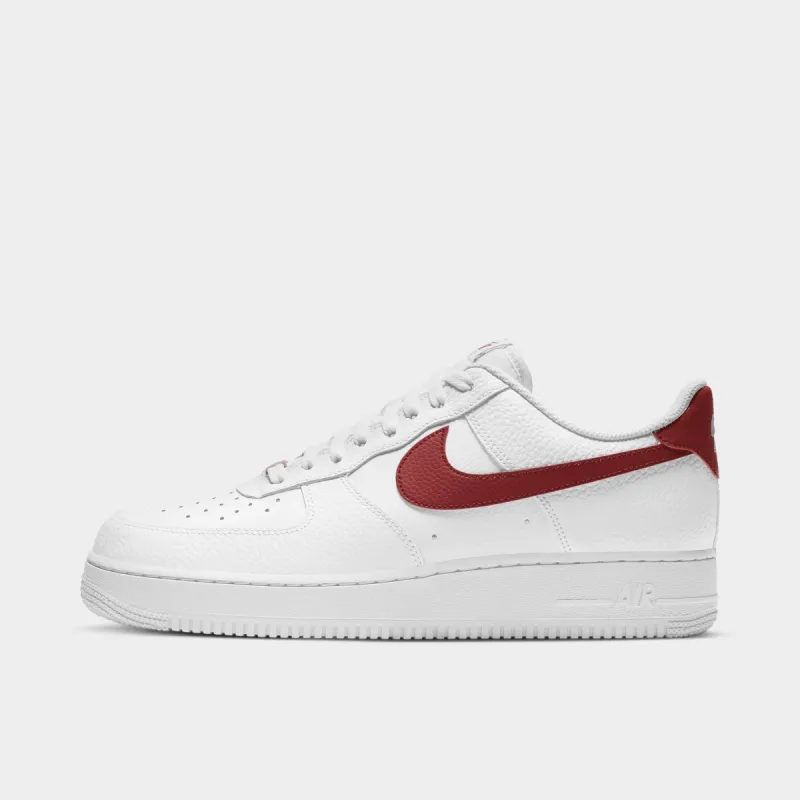 Nike Air Force 1 '07 White / Team Red - White sold by JD Sports