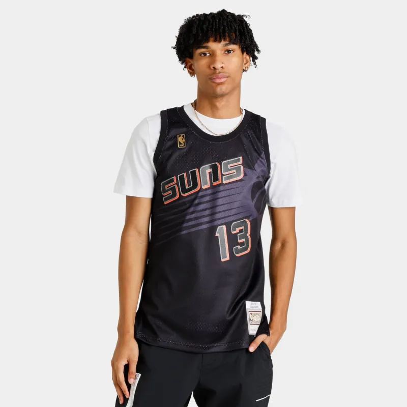 Mitchell & Ness Steve Nash Dynamic Swingman Jersey / Black sold by JD Sports
