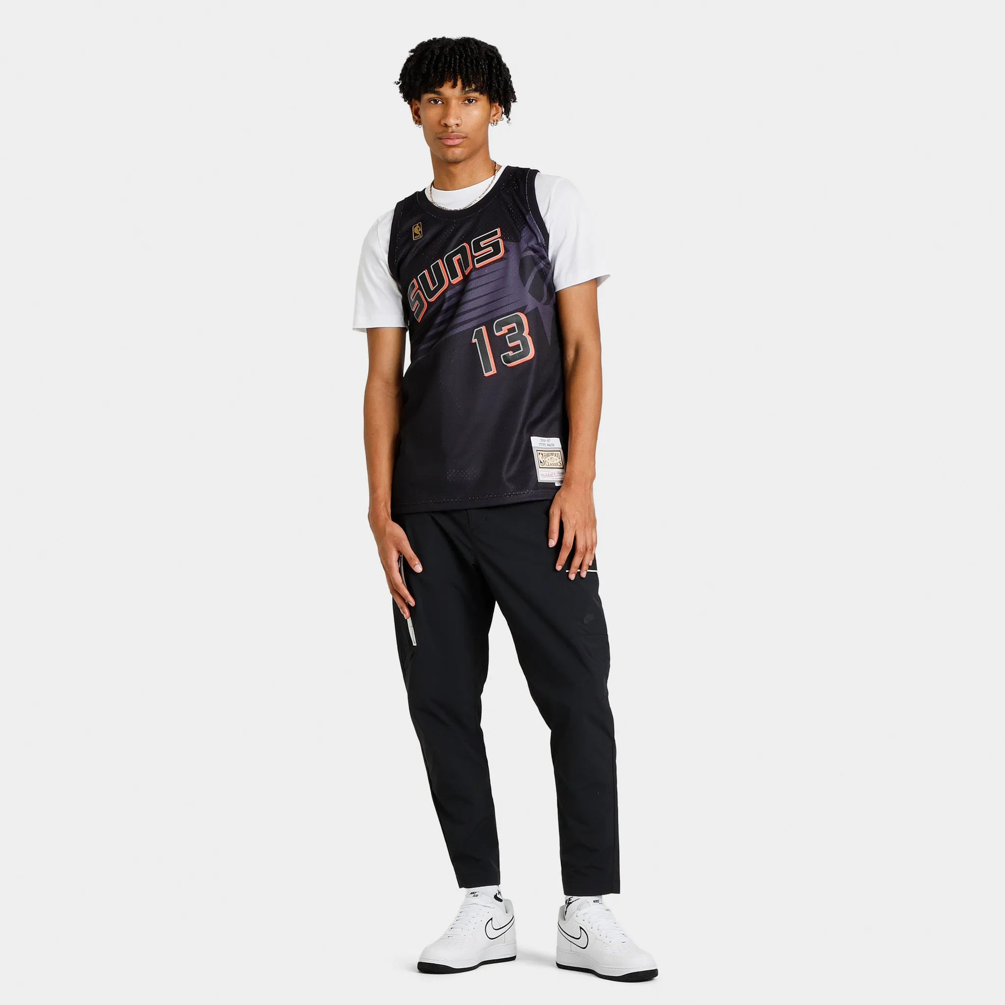 Mitchell & Ness Steve Nash Dynamic Swingman Jersey / Black sold by JD Sports product image thumbnail 5