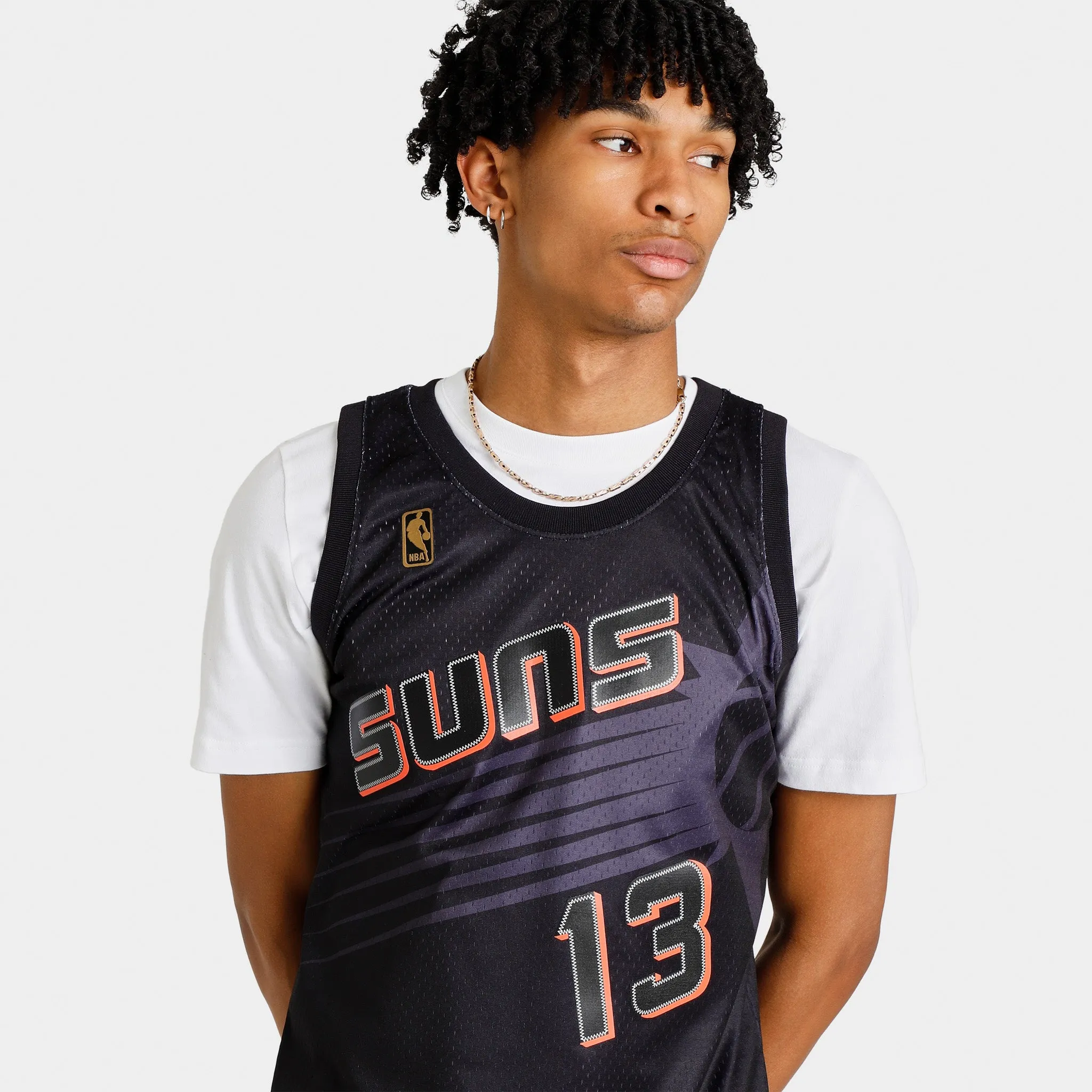 Mitchell & Ness Steve Nash Dynamic Swingman Jersey / Black sold by JD Sports product image thumbnail 3