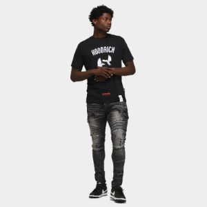Hoodrich OG Take Flight V2 T-shirt Black / White - Flame sold by JD Sports