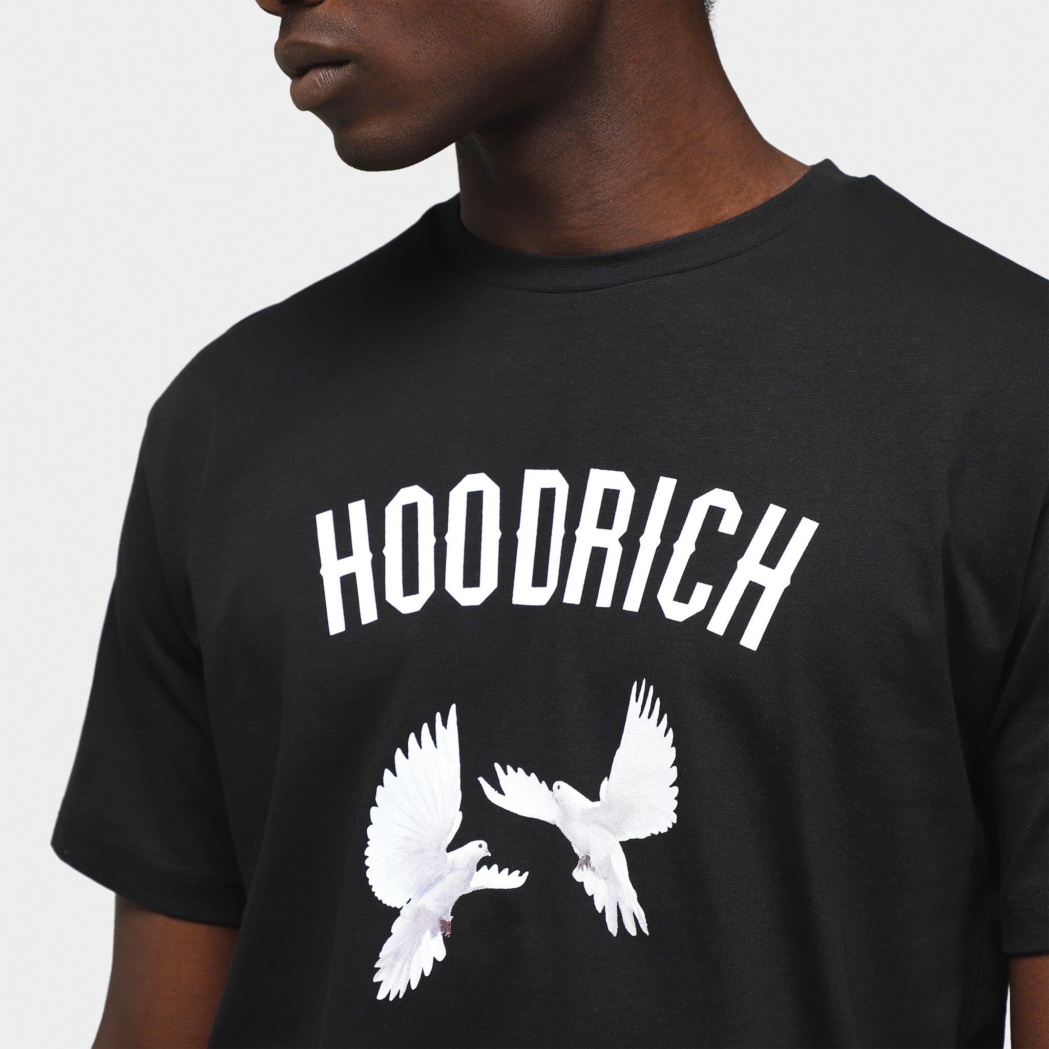 Hoodrich OG Take Flight V2 T-shirt Black / White - Flame sold by JD Sports product image thumbnail 4