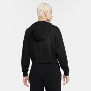 Nike Sportswear Women's Essential Fleece Pullover Hoodie Black / White sold by JD Sports