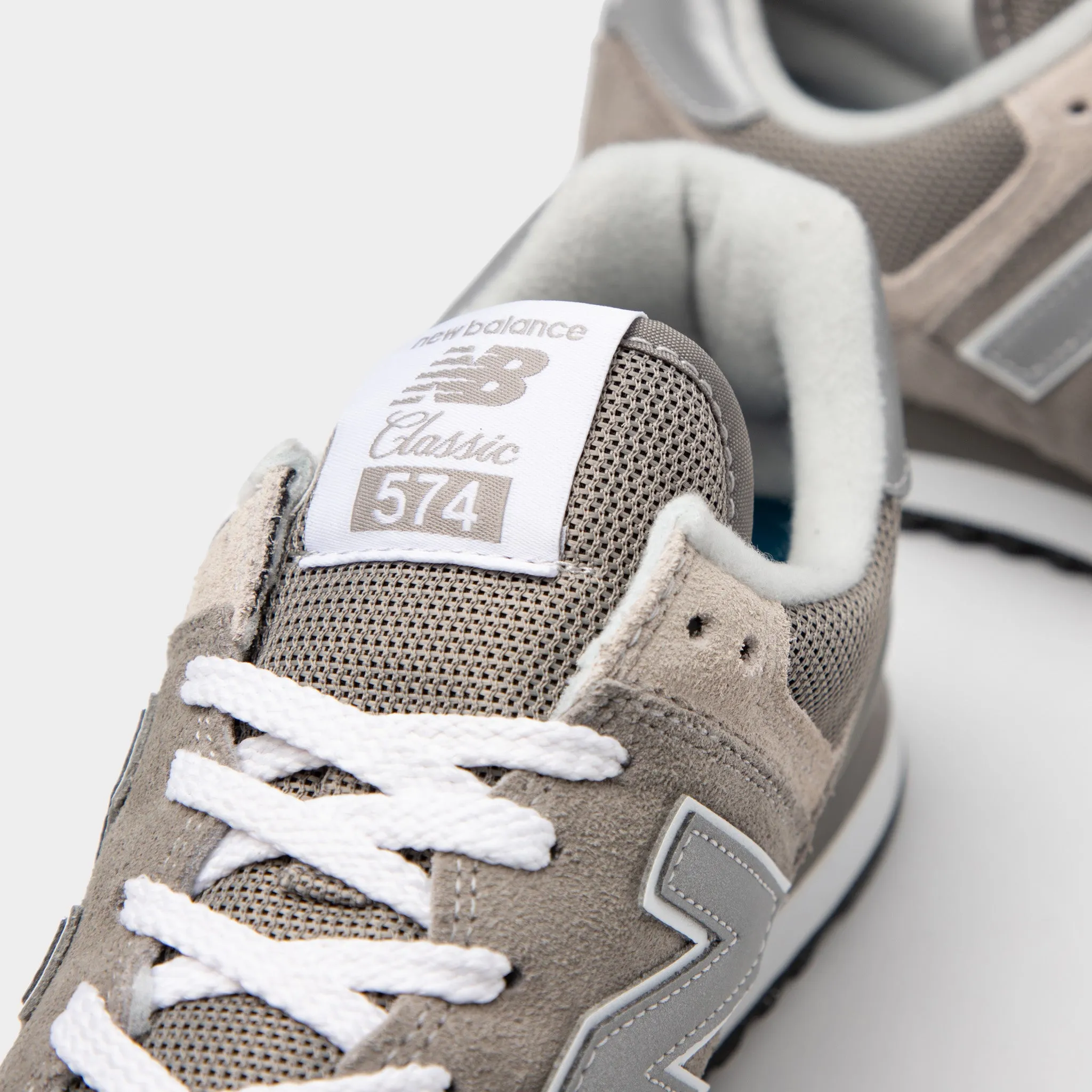 New Balance ML574EVG Grey / White sold by JD Sports product image thumbnail 3