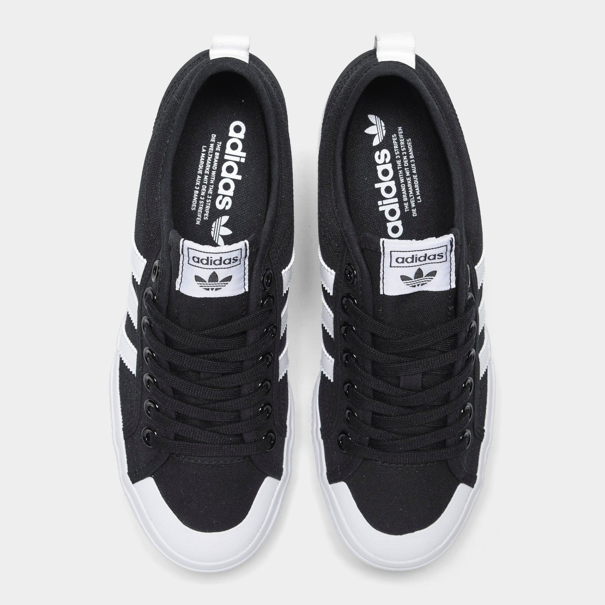 adidas Originals Women's Nizza Platform Core Black / Cloud White / Cloud White sold by JD Sports product image thumbnail 5