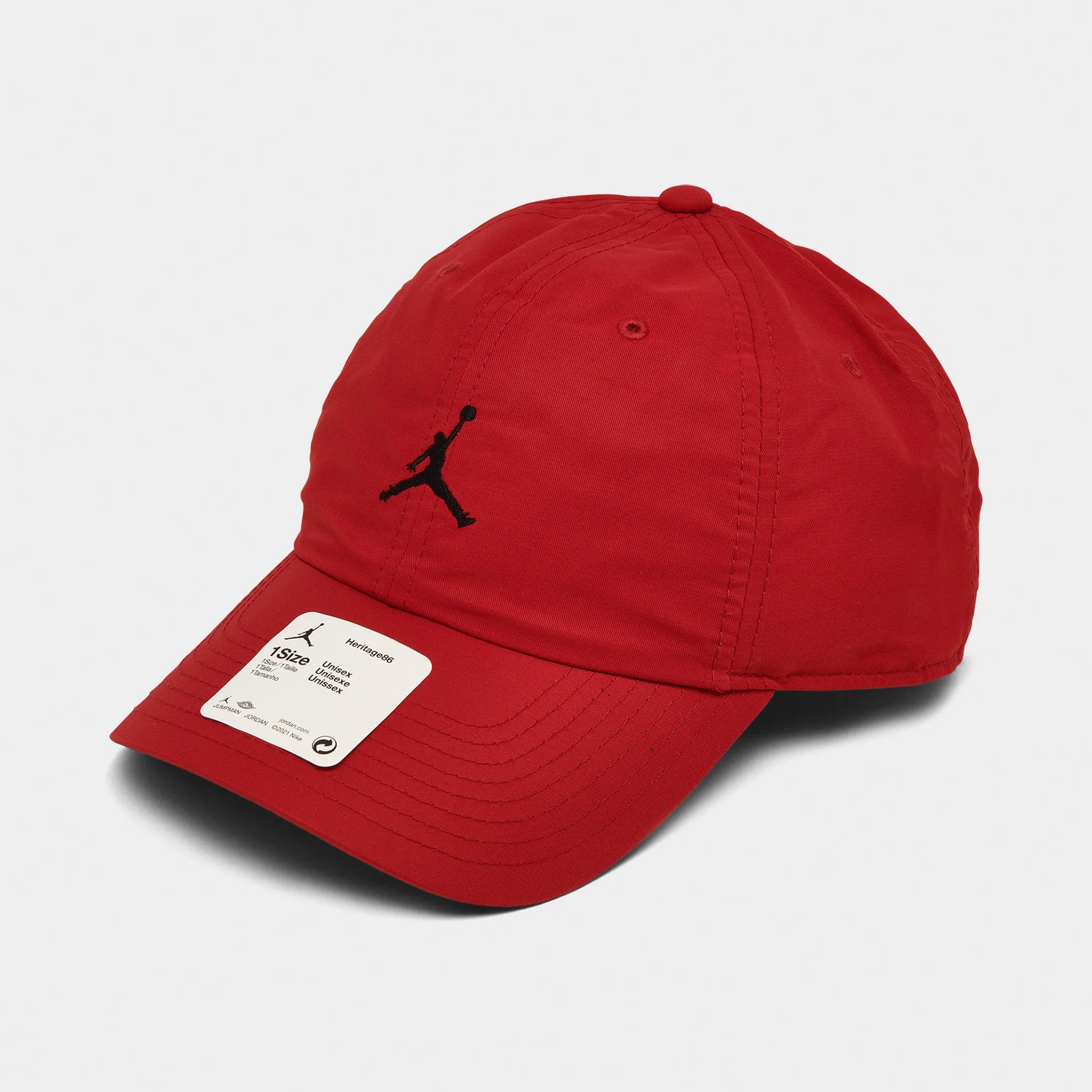 Jordan Jumpman Heritage86 Hat / Gym Red sold by JD Sports