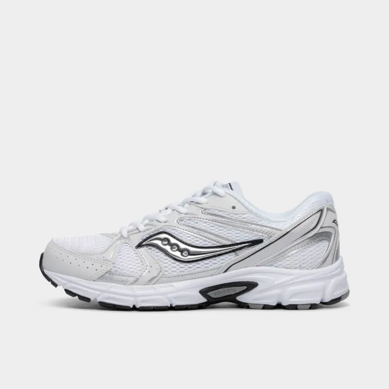Saucony Ride Millennium White / Silver - Black sold by JD Sports