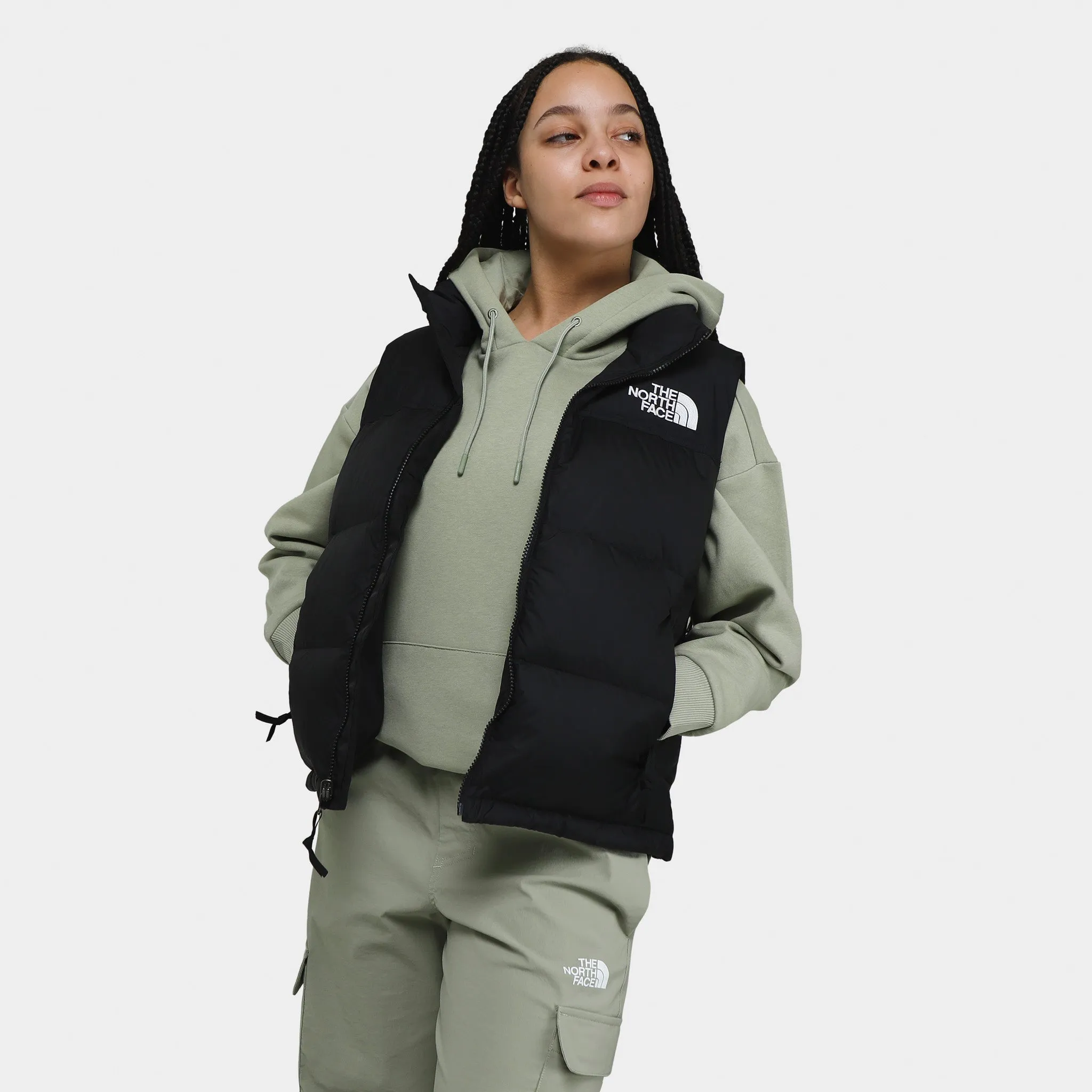 The North Face Women's Nuptse Vest / Recycled TNF Black sold by JD Sports